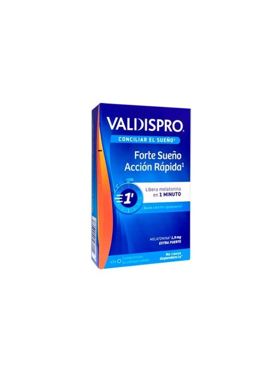 VALDISPRO FORTE ACCION RAPIDA  40 COMPRIMIDOS BUCODISPERSABLES