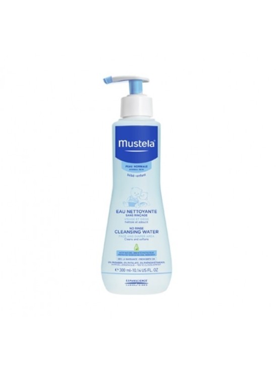 MUSTELA AGUA LIMPIADORA SIN ACLARADO  1 ENVASE 300 ML