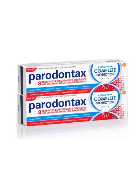 PARODONTAX COMPLETE PROTECTION EXTRA FRESH  2 ENVASES 75 ML