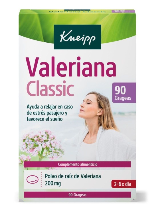 KNEIPP VALERIANA CLASSIC  90 GRAGEAS