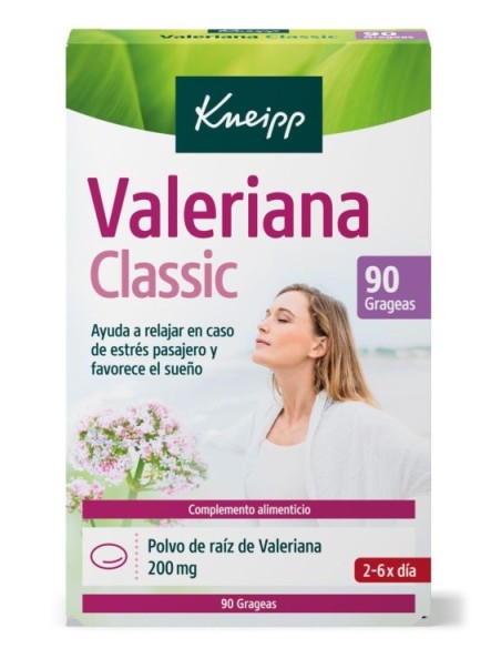 KNEIPP VALERIANA CLASSIC  90 GRAGEAS