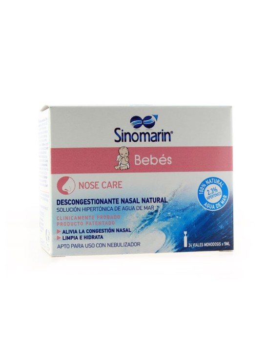SINOMARIN BEBES LIMPIEZA NASAL  18 VIALES MONODOSIS 5 ML