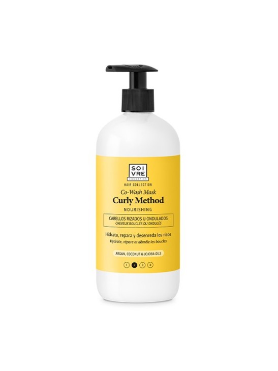 SOIVRE MASCARILLA CO-WASH CURLY METHOD  1 ENVASE 500 ML