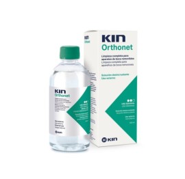KIN ORTHONET DESINCRUSTANTE SEMANAL LIMPIEZA PROTESIS DENTAL 1 FRASCO 500 ML
