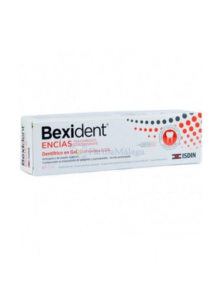BEXIDENT ENCIAS TRATAMIENTO COADYUVANTE DENTIFRICO EN GEL  1 ENVASE 75 ML