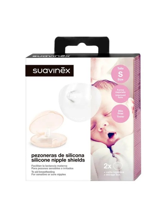PEZONERA SUAVINEX SILICONA TALLA S 2 U