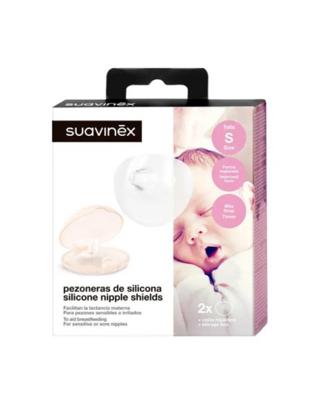 PEZONERA SUAVINEX SILICONA TALLA S 2 U