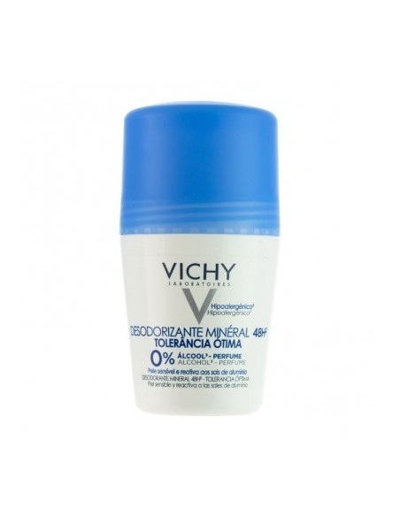 VICHY DESODORANTE MINERAL 48 H TOLERANCIA OPTIMA  1 ROLL ON 50 ML