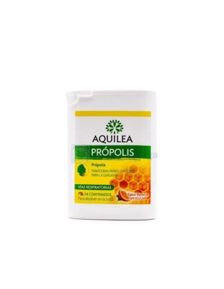 AQUILEA PROPOLIS  24 COMPRIMIDOS SABOR NARANJA