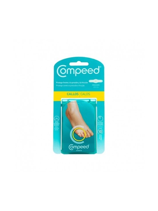COMPEED CALLOS HIDROCOLOIDE TALLA MEDIANA 10 UNIDADES