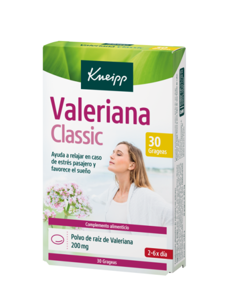 KNEIPP VALERIANA CLASSIC  60 GRAGEAS