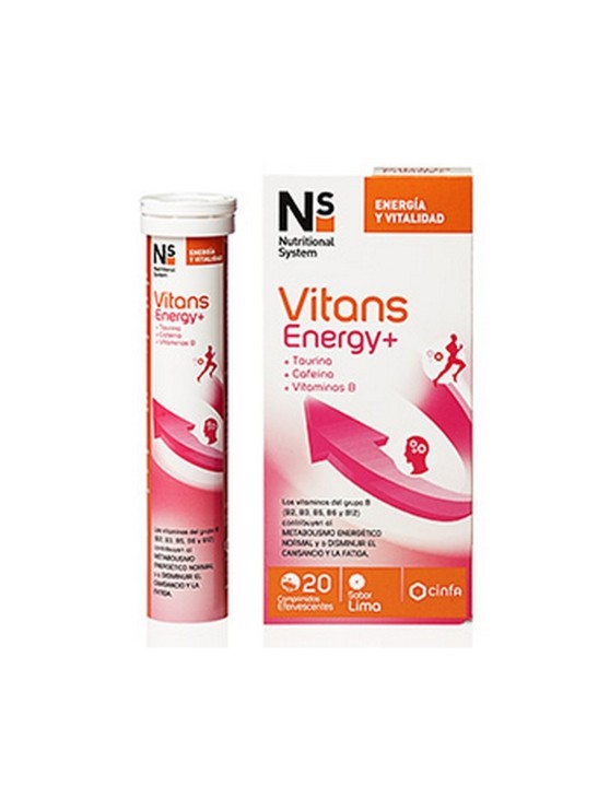 VITANS ENERGY+  20 COMPRIMIDOS EFERVESCENTES