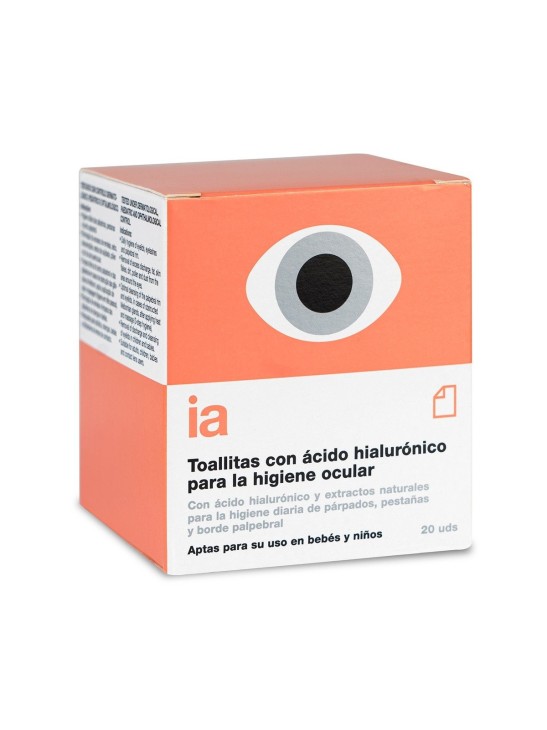 INTERAPOTHEK TOALLITAS PARA LA HIGIENE OCULAR  20 UNIDADES