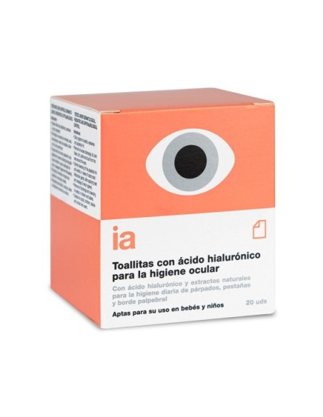 INTERAPOTHEK TOALLITAS PARA LA HIGIENE OCULAR  20 UNIDADES
