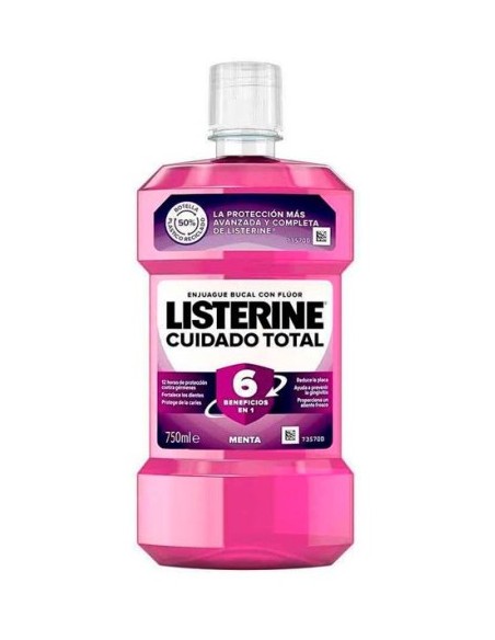 LISTERINE CUIDADO TOTAL  1 BOTELLA 750 ML PACK AHORRO