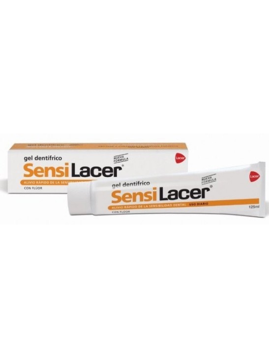SENSILACER SENSIBILIDAD DENTAL GEL DENTIFRICO  1 TUBO 125 ML SABOR MENTA SUAVE