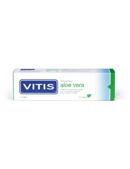 VITIS ALOE VERA PASTA DENTIFRICA  1 ENVASE 150 ML SABOR MENTA