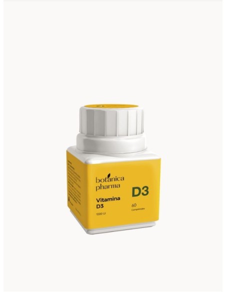 VITAMINA D3 BOTANICAPHARMA  60 COMPRIMIDOS