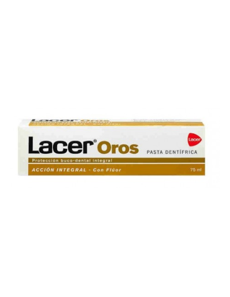 LACER OROS ACCION INTEGRAL PASTA DENTIFRICA  1 ENVASE 75 ML