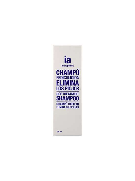 INTERAPOTHEK CHAMPU PEDICULICIDA USO HUMANO ANTIPIOJOS 1 ENVASE 150 ML