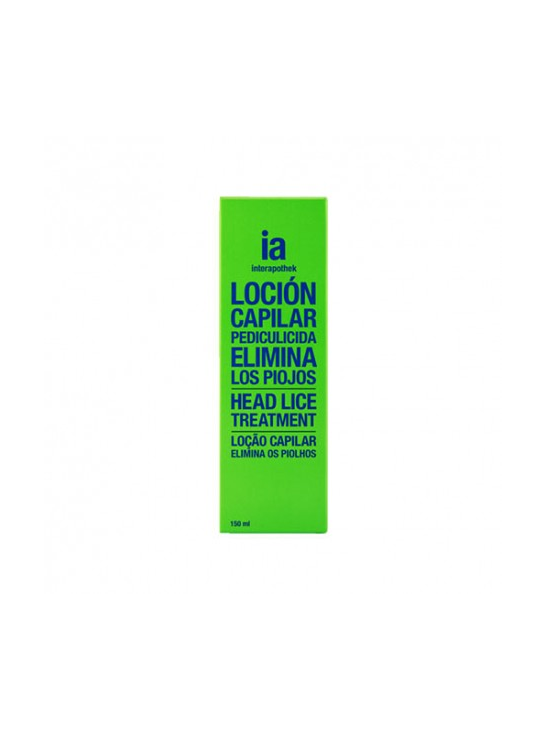 INTERAPOTHEK LOCION PEDICULICIDA USO HUMANO ANTIPIOJOS 1 ENVASE 150 ML
