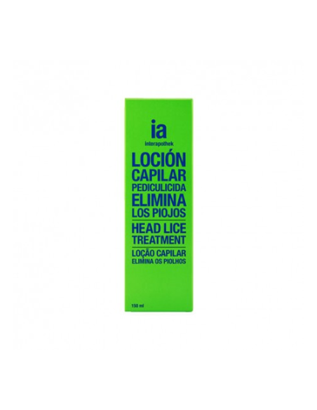INTERAPOTHEK LOCION PEDICULICIDA USO HUMANO ANTIPIOJOS 1 ENVASE 150 ML