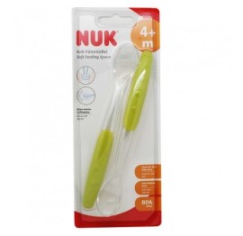 CUCHARA SILICONA EASY LEARNING NUK 2 UNIDADES