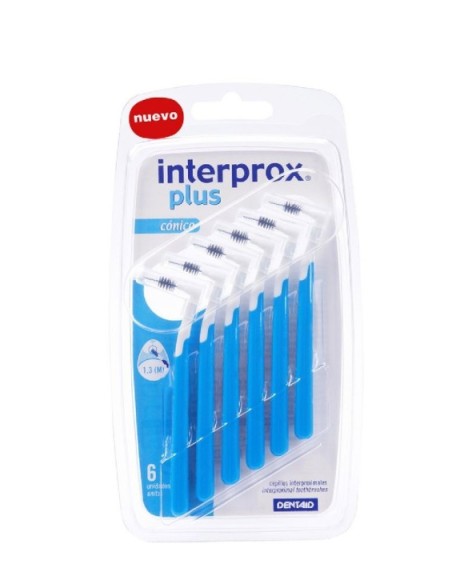 CEPILLO ESPACIO INTERPROXIMAL INTERPROX PLUS CONICO 6 UNIDADES