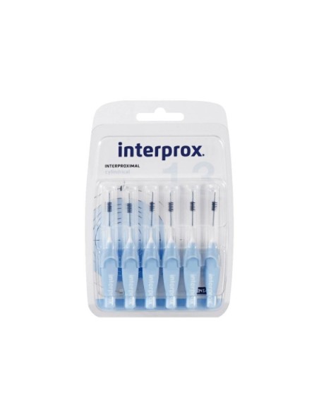 CEPILLO ESPACIO INTERPROXIMAL INTERPROX CILINDRICO 6 UNIDADES