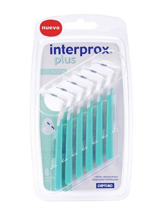 CEPILLO ESPACIO INTERPROXIMAL INTERPROX PLUS MICRO  6 UNIDADES