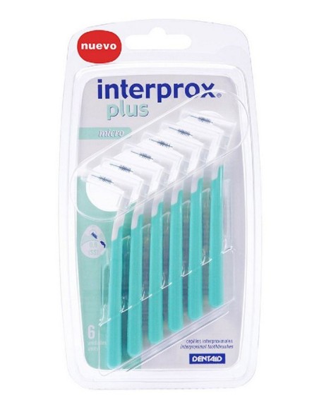 CEPILLO ESPACIO INTERPROXIMAL INTERPROX PLUS MICRO  6 UNIDADES