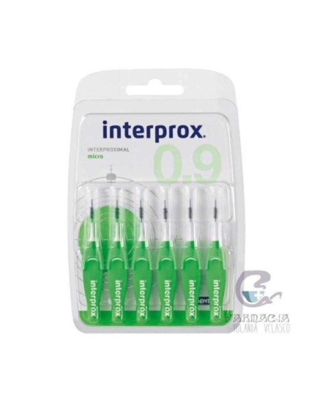 CEPILLO ESPACIO INTERPROXIMAL INTERPROX MICRO 6 UNIDADES