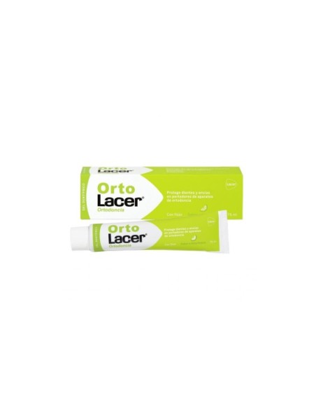 ORTOLACER ORTODONCIA GEL DENTIFRICO  1 ENVASE 75 ML SABOR LIMA FRESCA