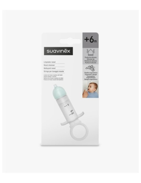 SUAVINEX JERINGUILLA LAVADO NASAL  + 4 MESES 1 UNIDAD