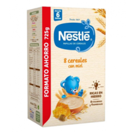NESTLE PAPILLA 8 CEREALES CON MIEL  1 ENVASE 725 G