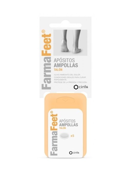 FARMAFEET APOSITOS AMPOLLAS  TALON 5 UNIDADES