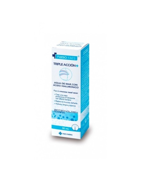 NASO FAES TRIPLE ACCION+ LIMPIEZA NASAL  1 ENVASE 30 ML