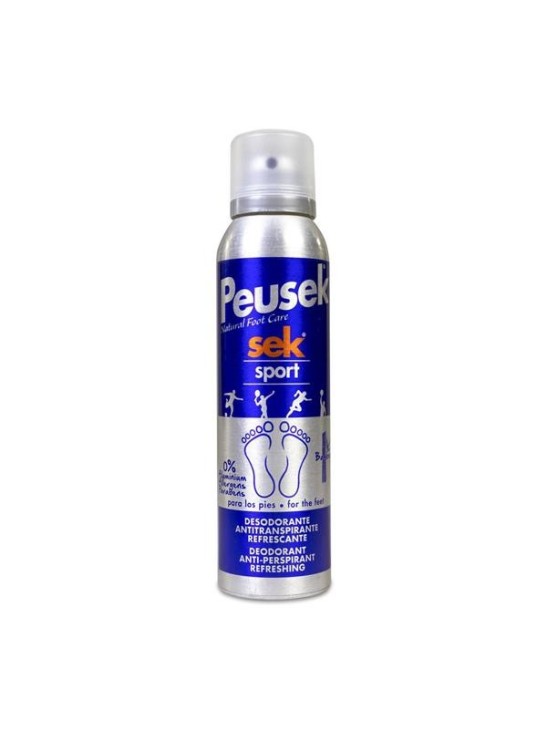 PEUSEK SEK SPORT SPRAY DESODORANTE PIES  1 ENVASE 150 ML
