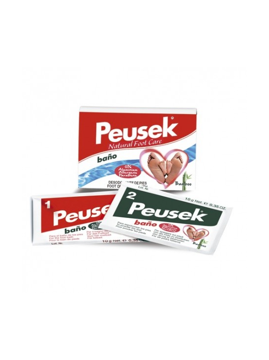 PEUSEK BAÑO ANTITRANSPIRANTE PIES  1 ENVASE 20 G