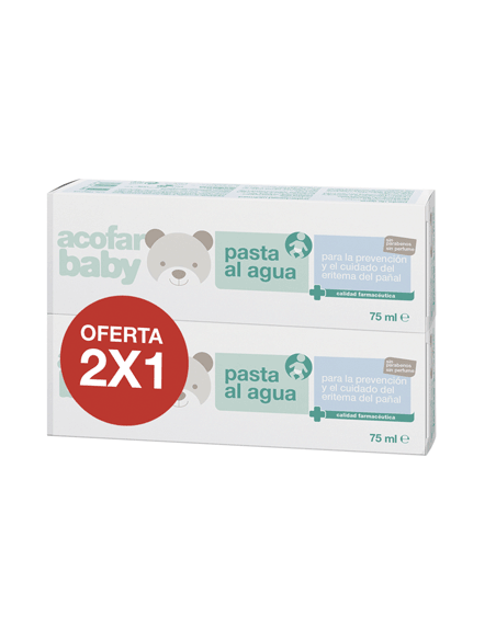 ACOFAR BABY PASTA AL AGUA 2X1