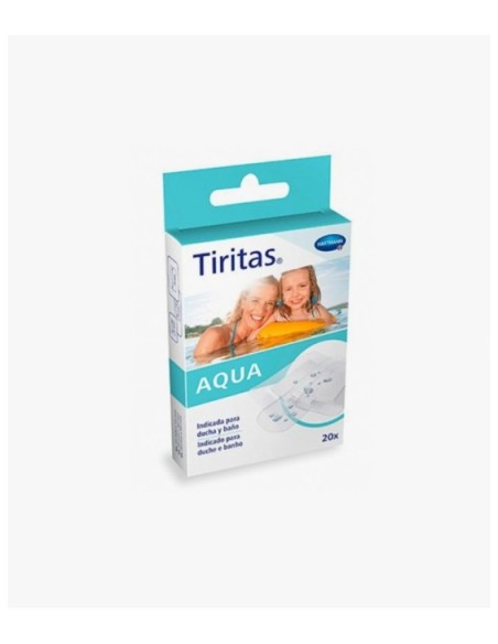 TIRITAS AQUA APOSITO ADHESIVO 20 UNIDADES 3 TAMAÑOS