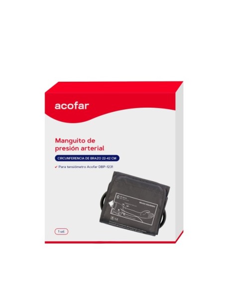 MANGUITO TENSIOMETRO DIGITAL DE BRAZO ACOFAR 1 UNIDAD