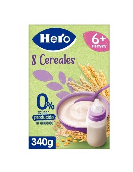 HERO 8 CEREALES  1 BOLSA 340 G