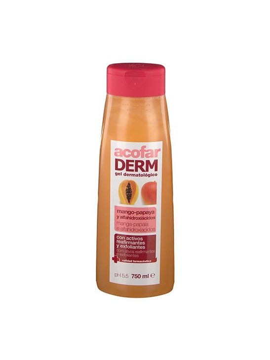 ACOFARDERM GEL MANGO PAPAYA ALFAHIDROXIACIDOS  1 ENVASE 750 ML