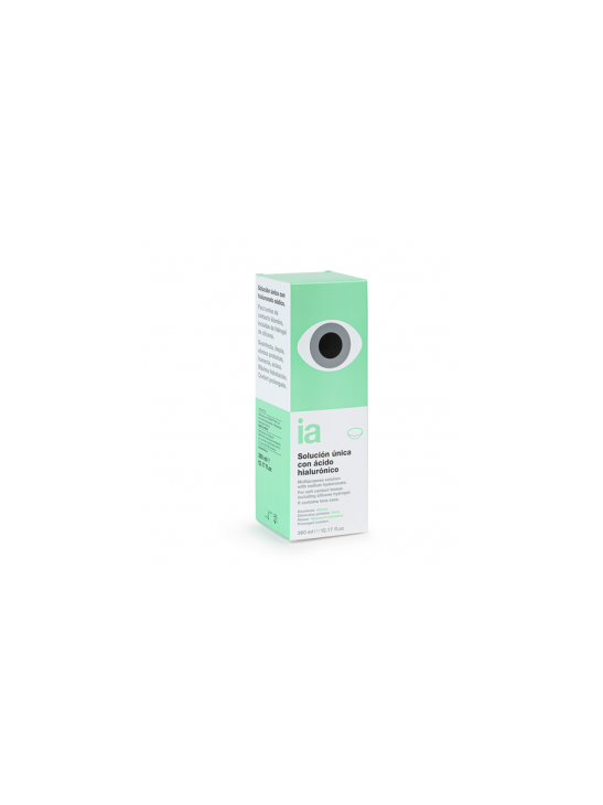 Solución única Interapothek con ácido hialurónico 100 ml hidratación ocular y cuidado de ojos secos e irritados