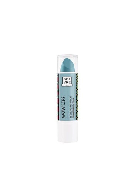 SOIVRE COSMETICS WOW LIPS  1 ENVASE 3,5 G COLOR AZUL CLARO