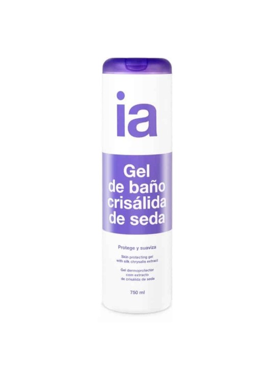 INTERAPOTHEK GEL DE BAÑO Y DUCHA CRISALIDA DE SEDA  1 ENVASE 750 ML CON DOSIFICADOR