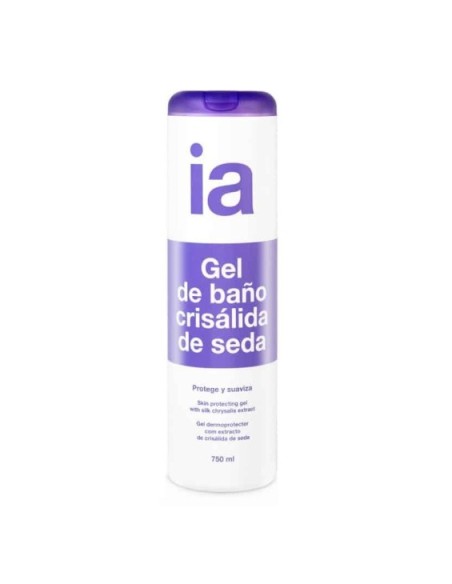 INTERAPOTHEK GEL DE BAÑO Y DUCHA CRISALIDA DE SEDA  1 ENVASE 750 ML CON DOSIFICADOR