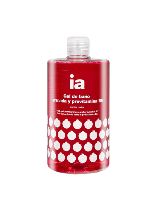 INTERAPOTHEK GEL DE BAÑO CON EXTRACTO DE GRANADA Y PROVITAMINA B5  1 ENVASE 750 ML