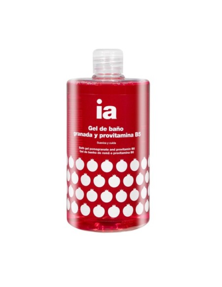 INTERAPOTHEK GEL DE BAÑO CON EXTRACTO DE GRANADA Y PROVITAMINA B5  1 ENVASE 750 ML